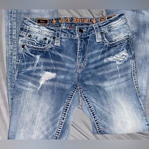 Rock Revival Blue Jeans